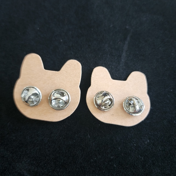 MEN'S Seperate 4 Cuff Studs links - Picture 4 of 5